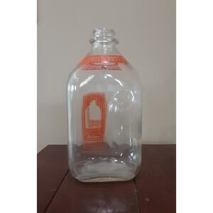 Vintage 1/2 Gallon Miller Milkhouse Milk Jar